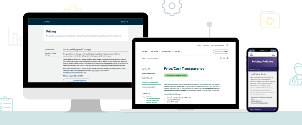 images of price transparency