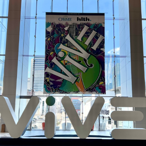 ViVE 2023 conference sign