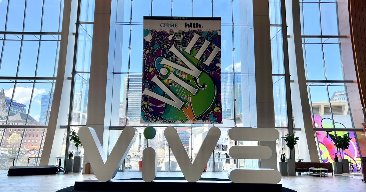 ViVE 2023 sign